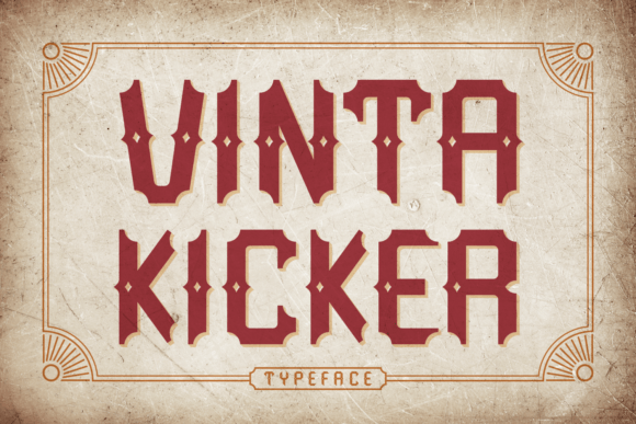 A Creative Maker's Guide to Using Vinta Kicker Font
