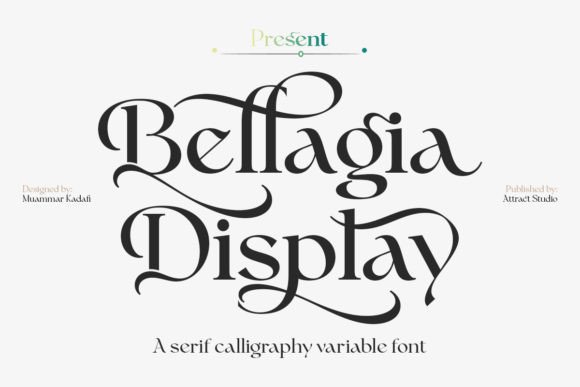 Bellagia Display: A Font That Elevates Your Web Design