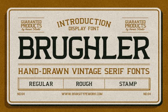 Brughler: A Display Font for Impactful Digital Design