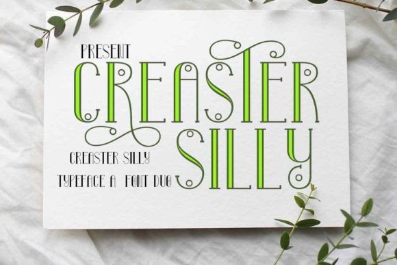 Creaster Silly: The Playful Serif Font That Adds Character to Your Brand