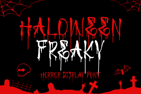 Halloween Freaky Font: A Designer's Test for Real Branding