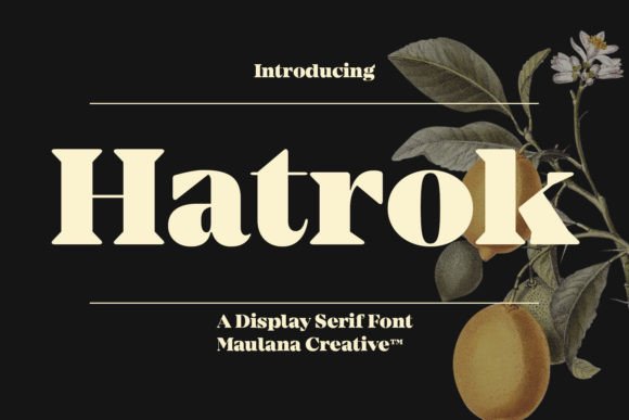 How a Modern Font Like Hatrok Can Elevate Your Brand Story