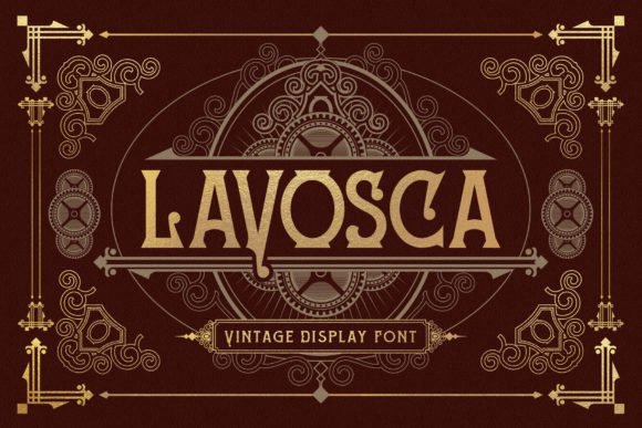 Lavosca: A Vintage Display Font for Campaigns That Demand Attention