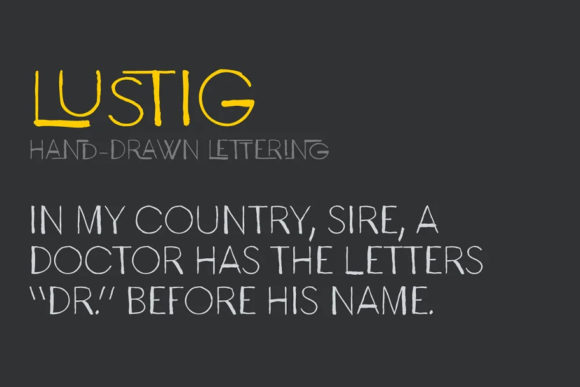 Lustig Font: Adding a Touch of Fun to Editorial Design