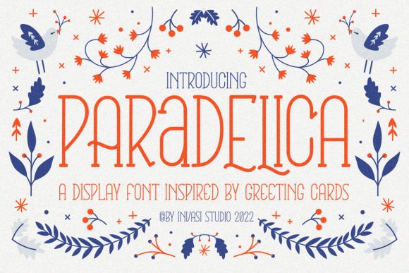 Paradelica: A Font for Making Your Business Feel Festive and Polished