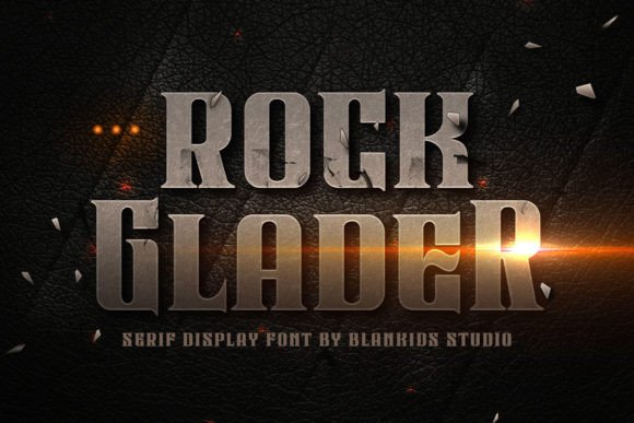 Rock Glader: A Serif Font Built for Digital Impact