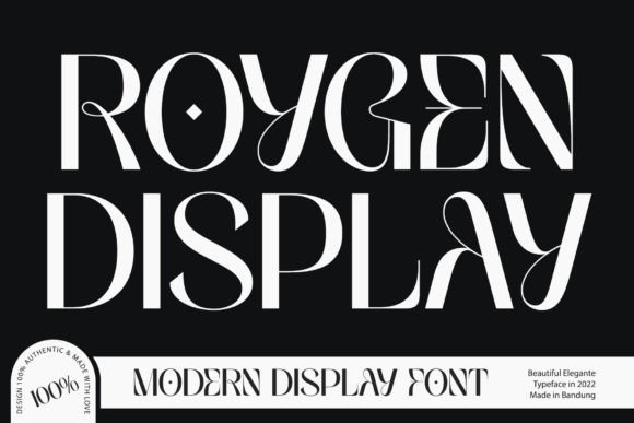Roygen Display: A Designer's Review of This Elegant Sans Serif