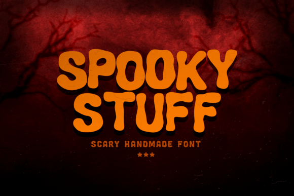 The Spooky Stuff Font: A Bold Choice for Crafters